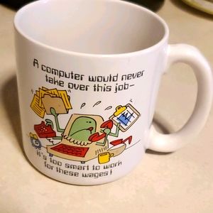 American Greetings computer smart coffee mug